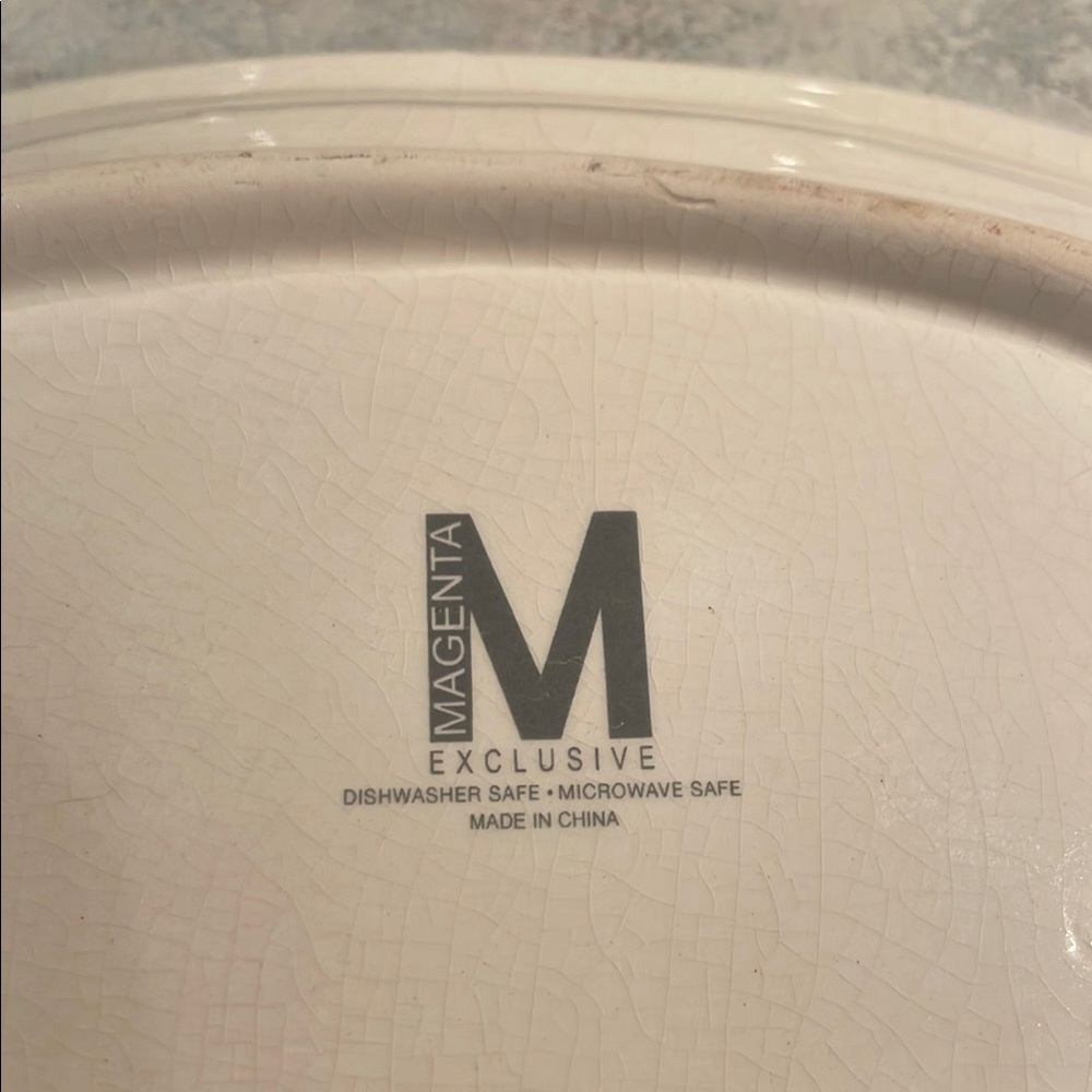 Magenta (Rae Dunn Line) Plates - Picture 6 of 8